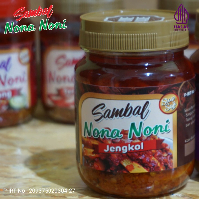 

sambal cumi / cakalang / tuna / teri / bawang / jengkol / 175 gr Nona Noni