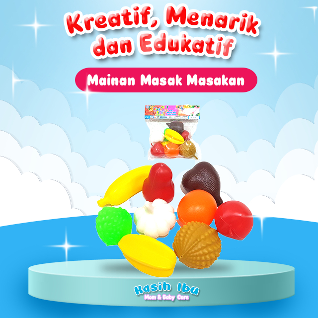 Mainan Masak Masakan Sayur Buah Belajar Mengenal Sayur dan Buah Mainan Buah Buahan Mainan Sayur Sayu