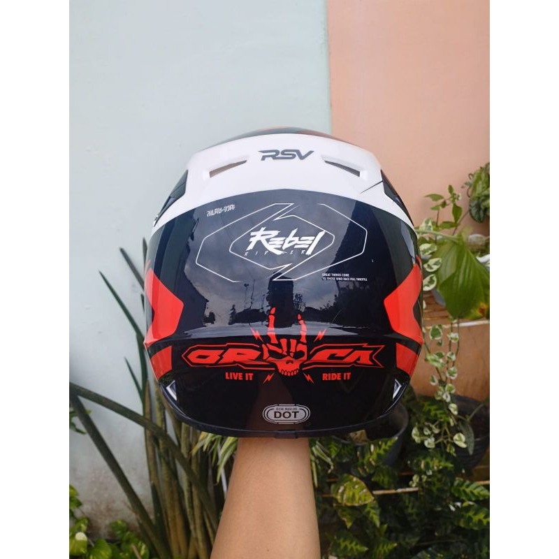 Helm RSV Orca rebel limited edition original