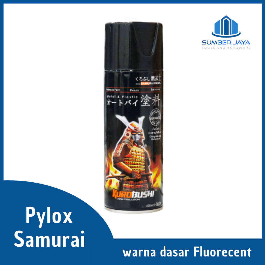 Pylox Samurai  Fluorecent Yellow green orange red