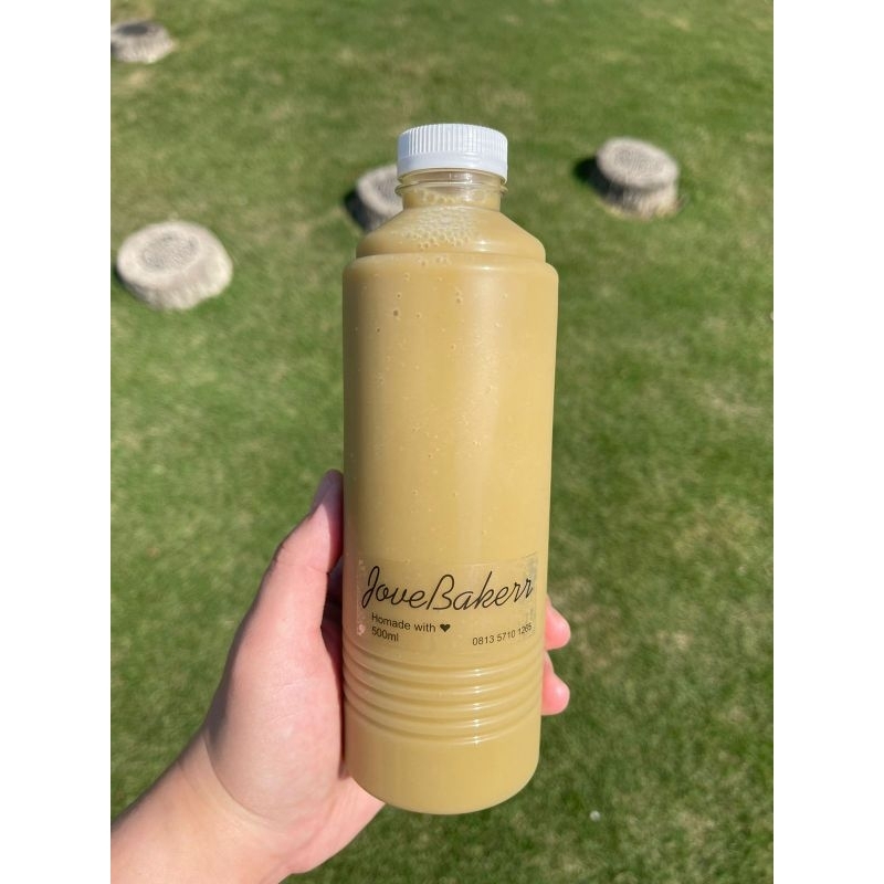 

(PAKET 3 BOTOL) Sari kacang hijau homemade 500ml