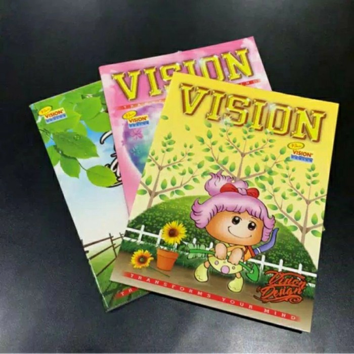 

BUKU TULIS VISION 38 L3MBAR 1 PCS