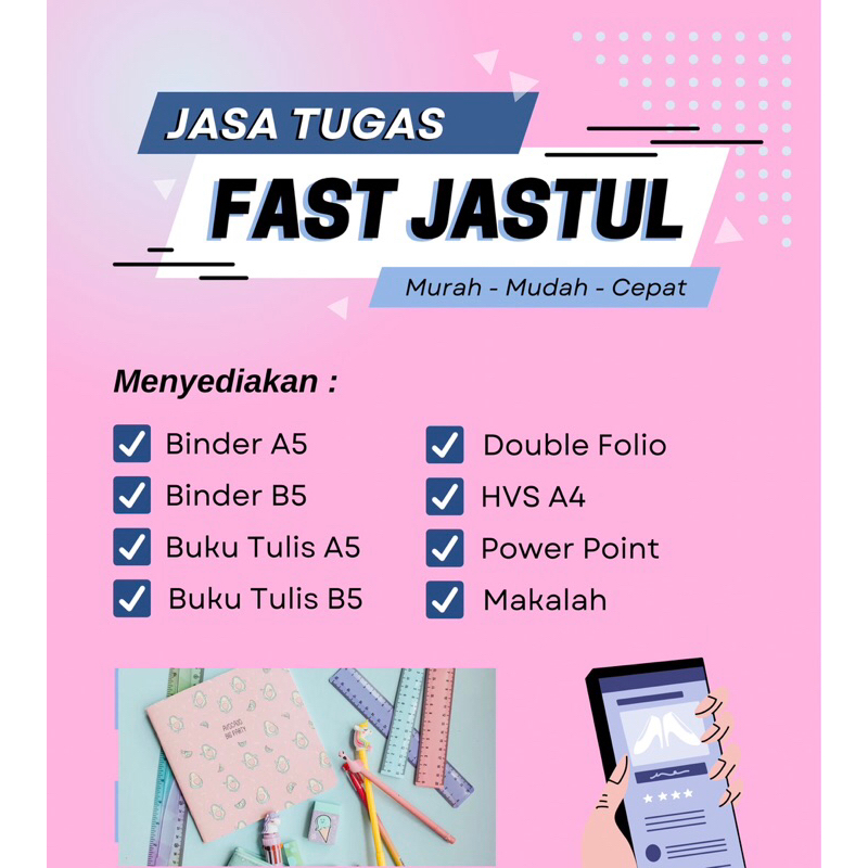 

JASA TULIS TANGAN CEPAT