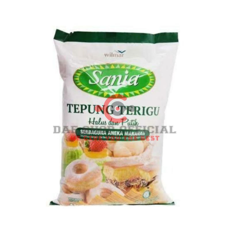 

Tepung terigu Sania kemasan 1kg