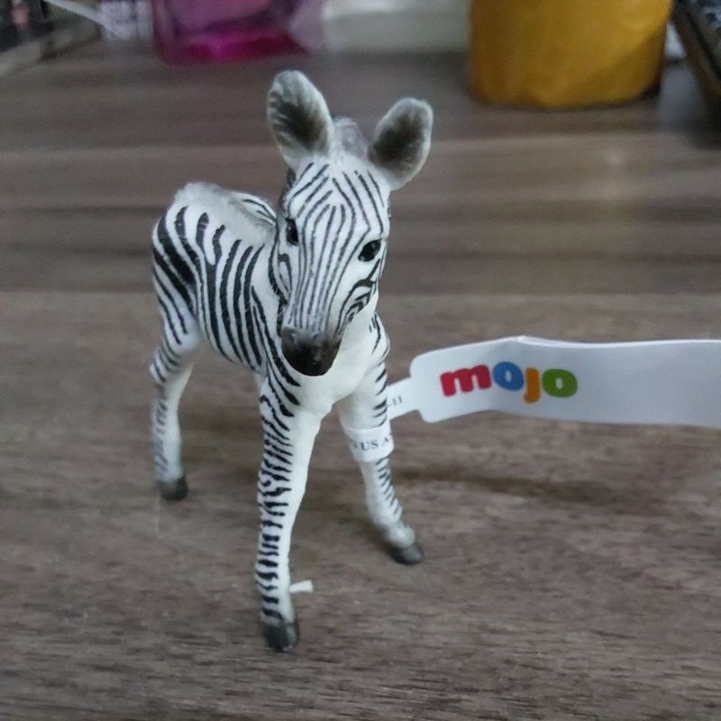 MOJO ZEBRA FOAL 87394 [ UK 5CM X 7CM ] ORIGINAL MOJO