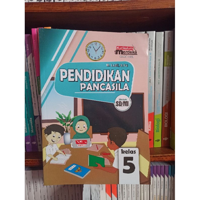 BUKU PENDIDIKAN PANCASILA PPKN PKN KELAS 5 SD KURIKULUM MERDEKA