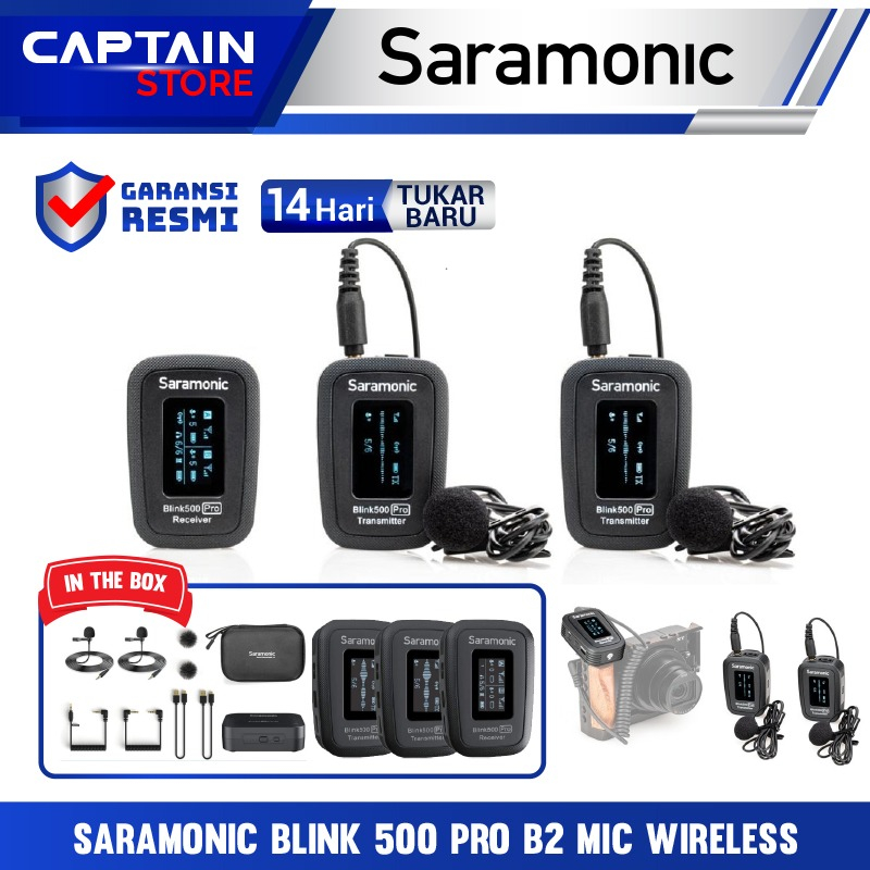 Saramonic Blink 500 Pro B2 Mic Wireless - Blink 500 Pro B2