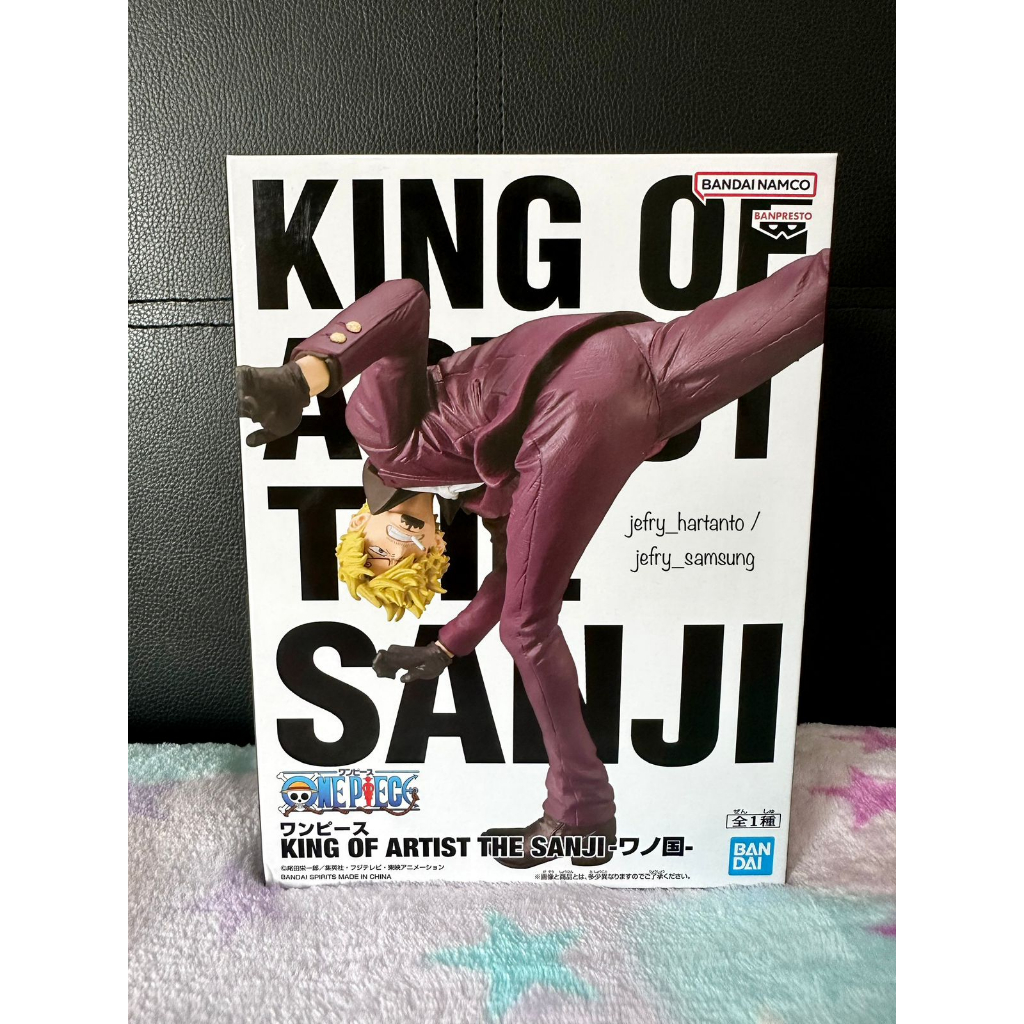 One Piece King Of Artist The Sanji Figure Original Banpresto Bandai Namco Japver MISB DXF Hadiah Kol