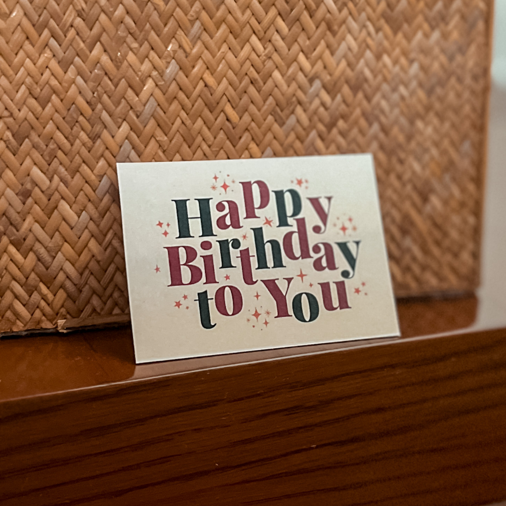 

LITTLEFOX Additional Greeting Card - Tambahan Kartu Ucapan