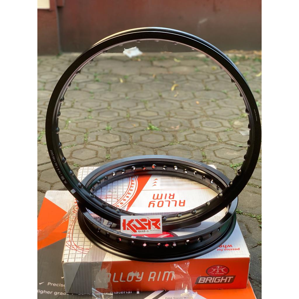VELG TK RACING 16/1.85  & 19/1.60 HOLE 36 - BLACK