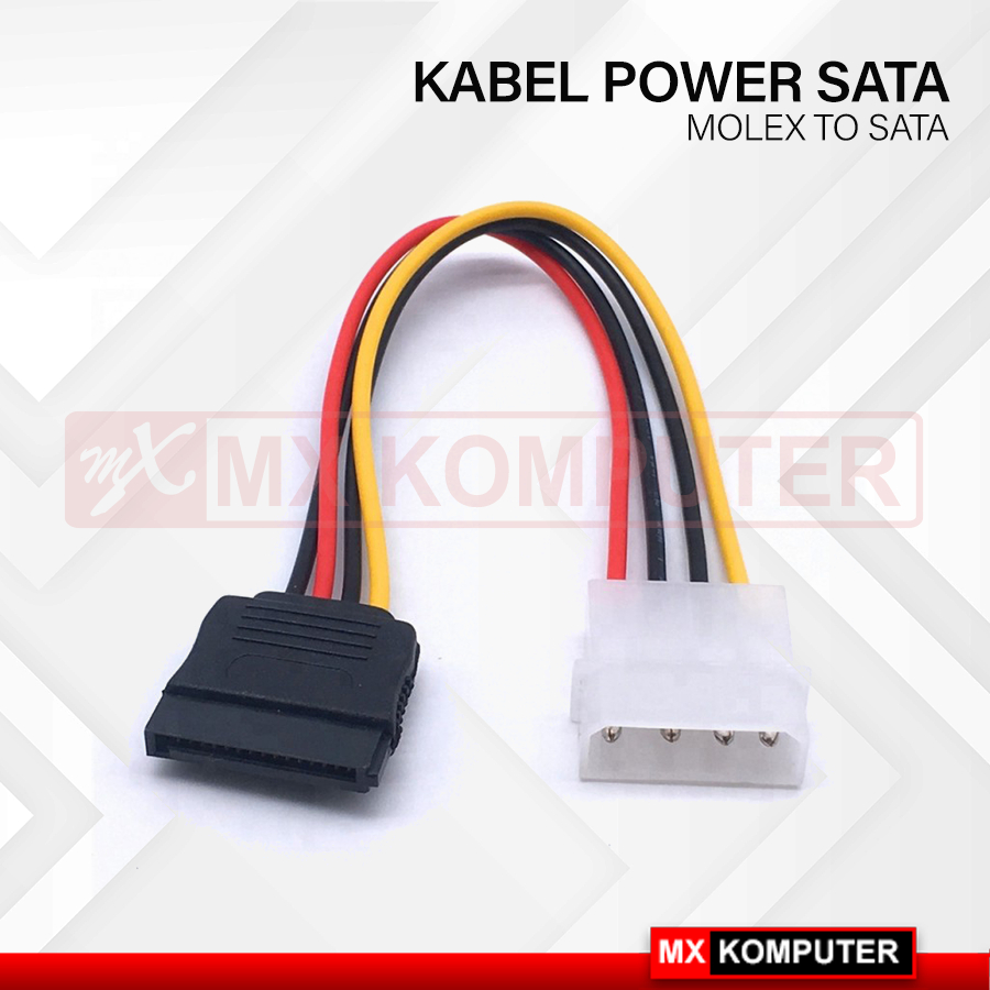 Kabel Power SATA Molex to SATA