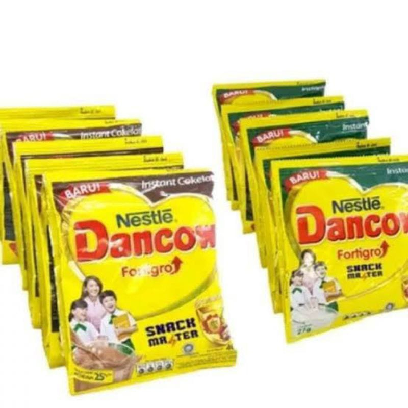 

DANCOW fortigro susu bubuk RENCENG ISI 10