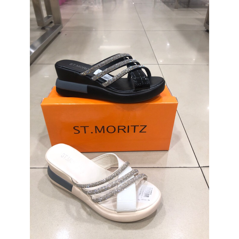 Sandal wedges comfort wanita by St Moritz / 100% Original
