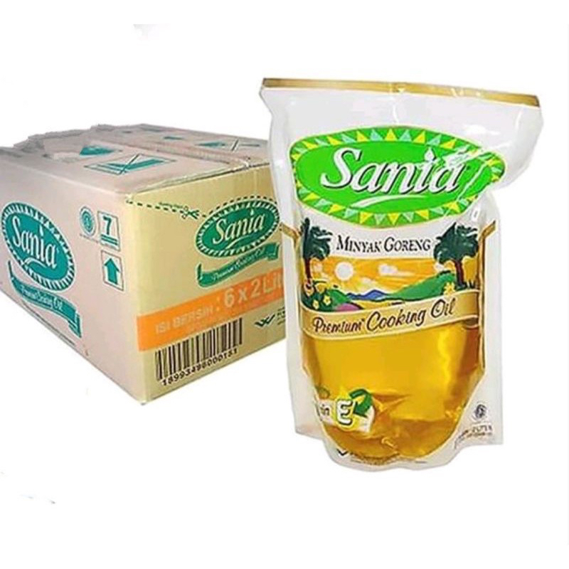 

Sania Minyak Goreng 2L 1 Dus