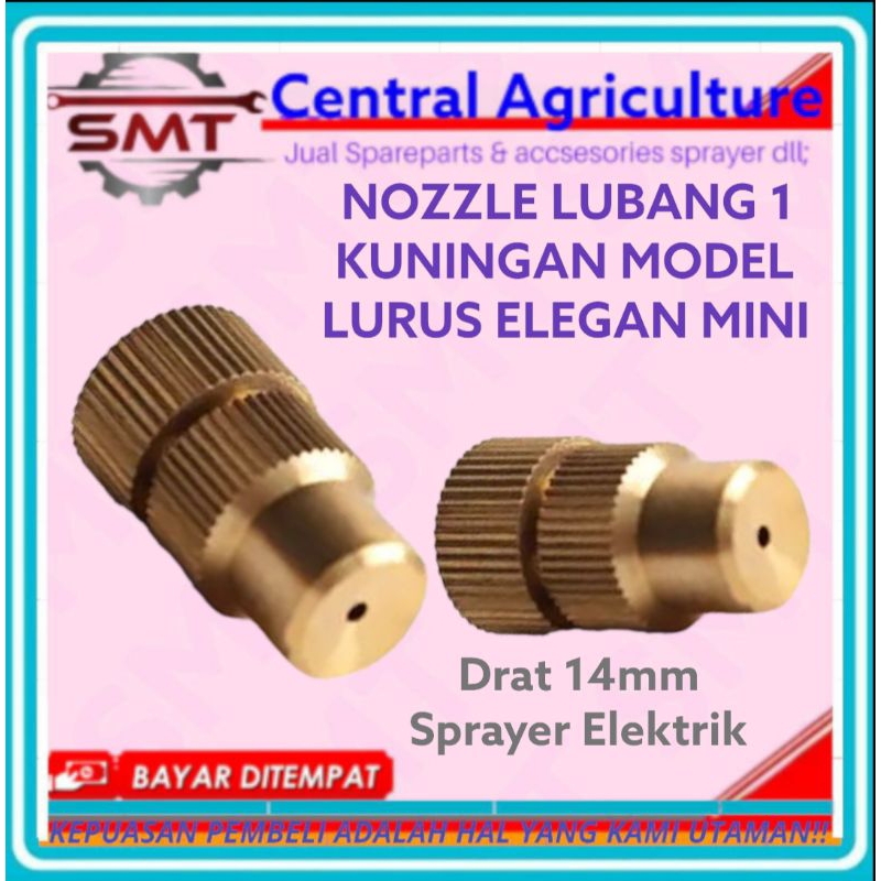 Nozzle/ spuyer lubang 1 sprayer elektrik