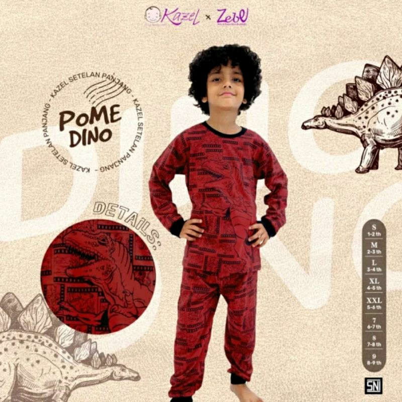 Piyama Panjang Kazel x Zebe
