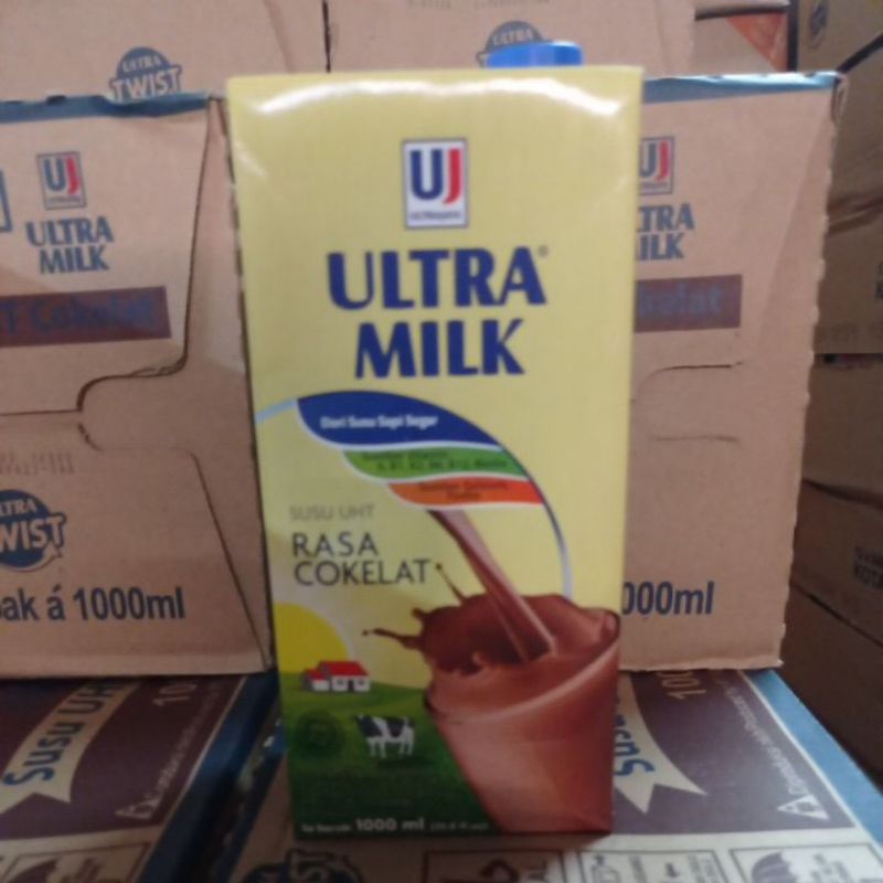 

Susu Ultra coklat 1 liter