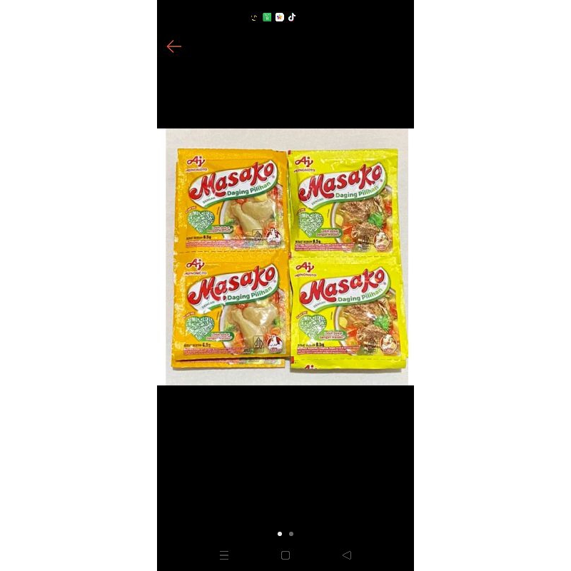 

Masako kemasan renteng isi 12pcs