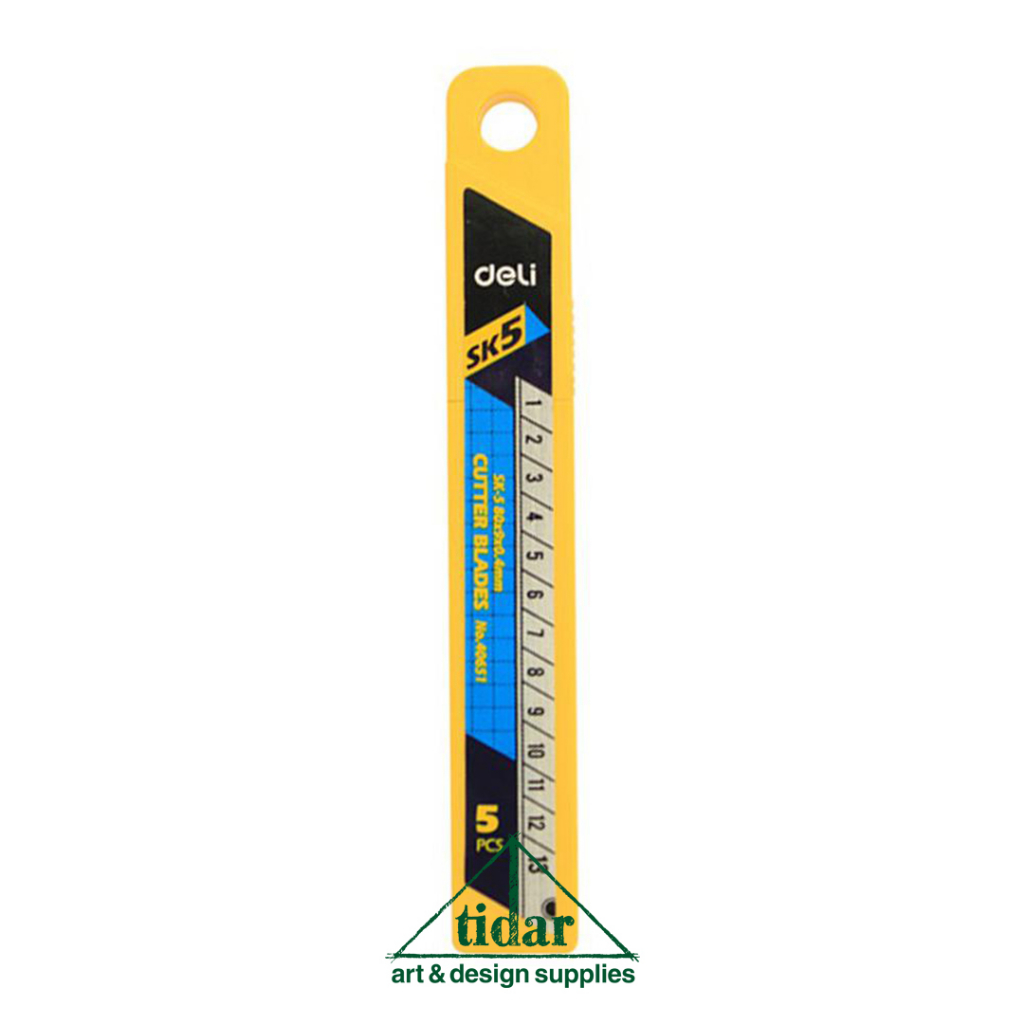 

Refill Cutter Deli 40651 - Mata Pisau / Refil / Isi Kater Kecil