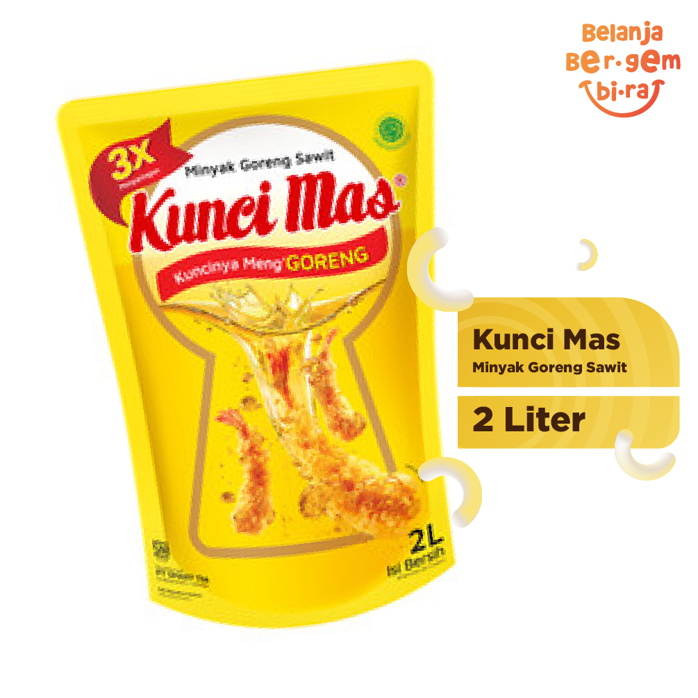 

Minyak goreng kunci mas kemasan 2 liter