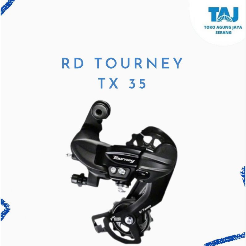 REAR DERAILLEUR TX35 TOURNEY ACERA ALTUS 6/7/8 AKSESORIS SEPEDA UPGRADE MTB MINIVELO LIPAT MINION