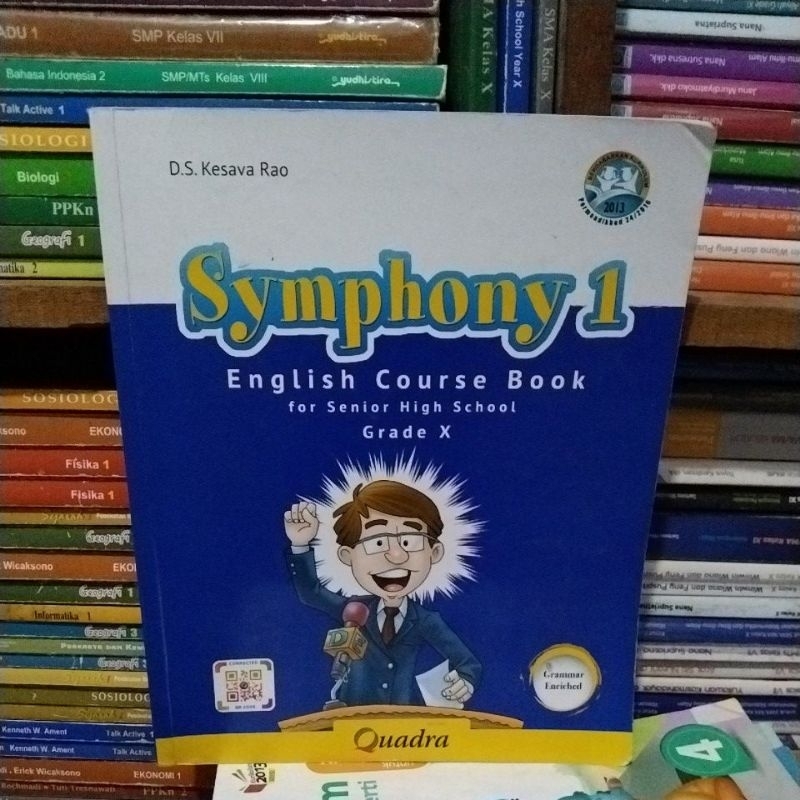 SYMPHONY KELAS 1-10/X SMA PENERBIT QUADRA