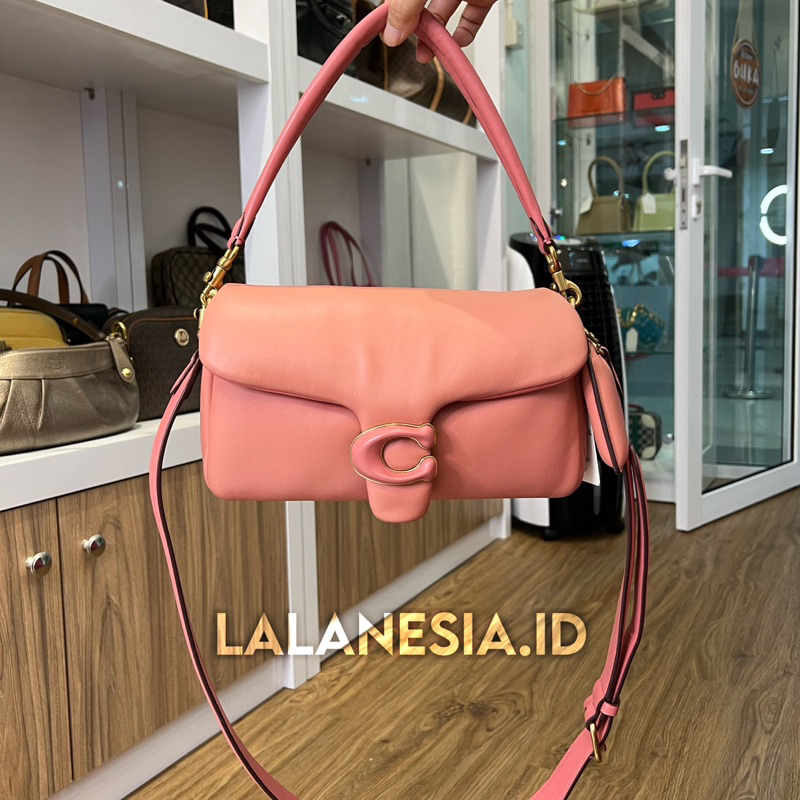 Preloved Coach Pillow Tabby Shoulder Bag in Rosa