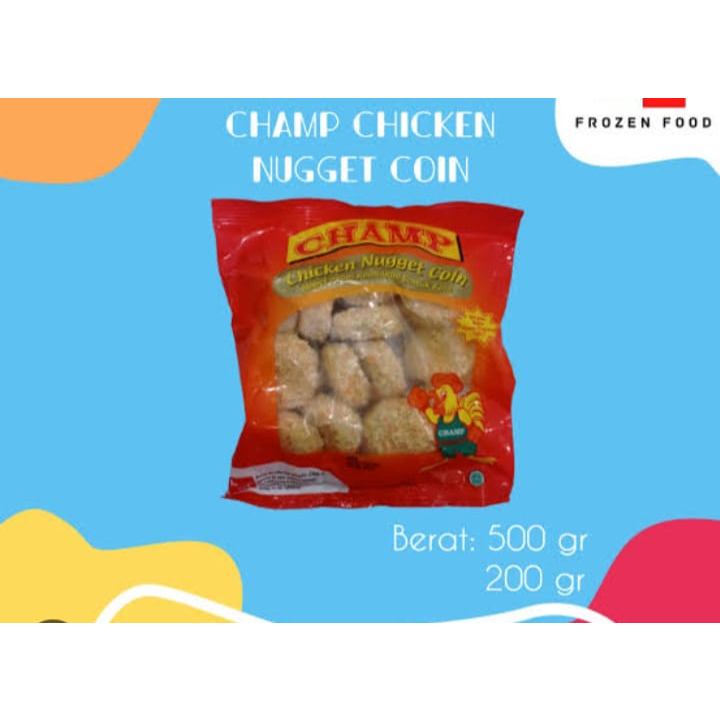 

nagget koin ayam makanan siap saji