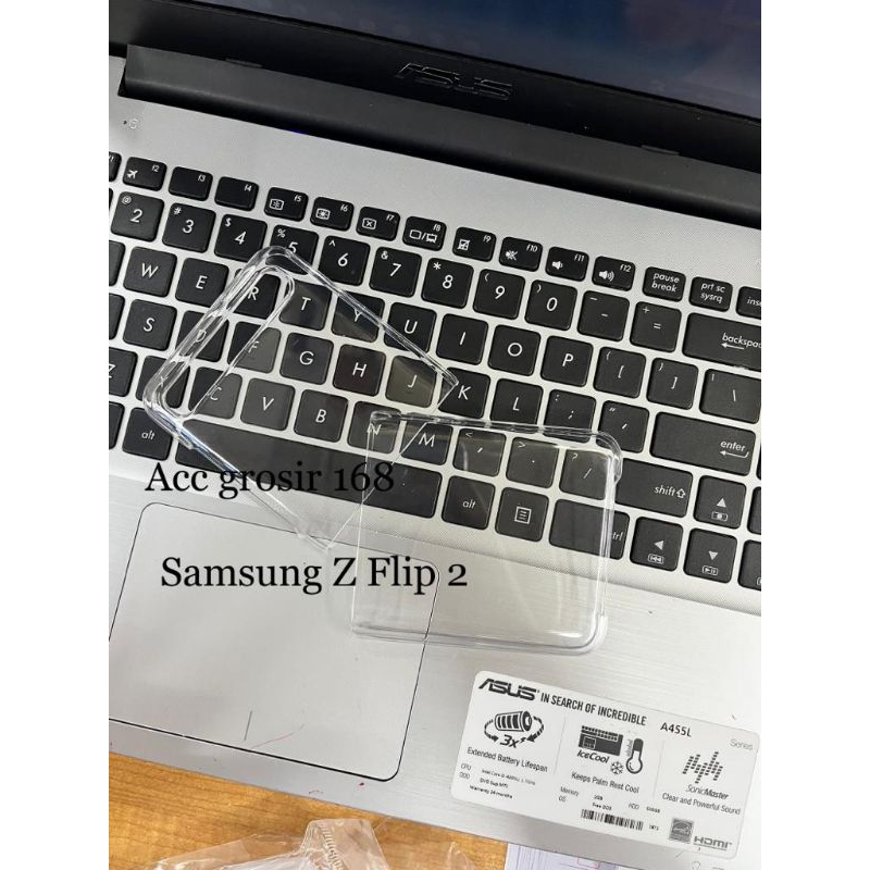 HARDCASE SAMSUNG BENING TRANSPARAN SAMSUNG GALAXY Z FLIP 2