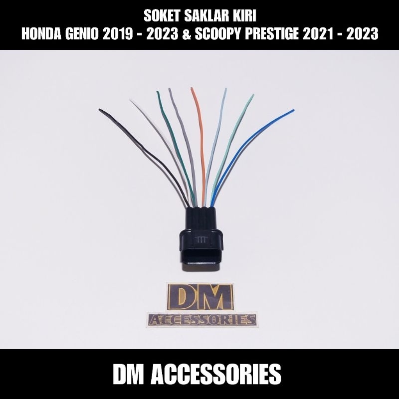 SOKET SAKLAR KIRI HONDA GENIO & SCOOPY PRESTIGE