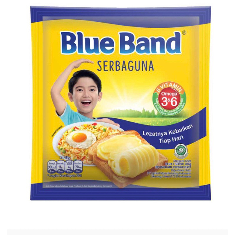 

BLUE BAND Serbaguna 200 gr (isi 2 pcs)