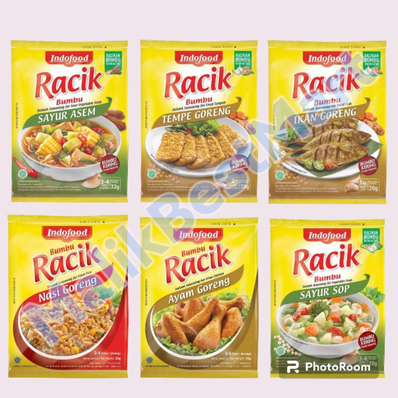 

Indofood Bubu Racik Siap Saji All Varian 1 Renceng