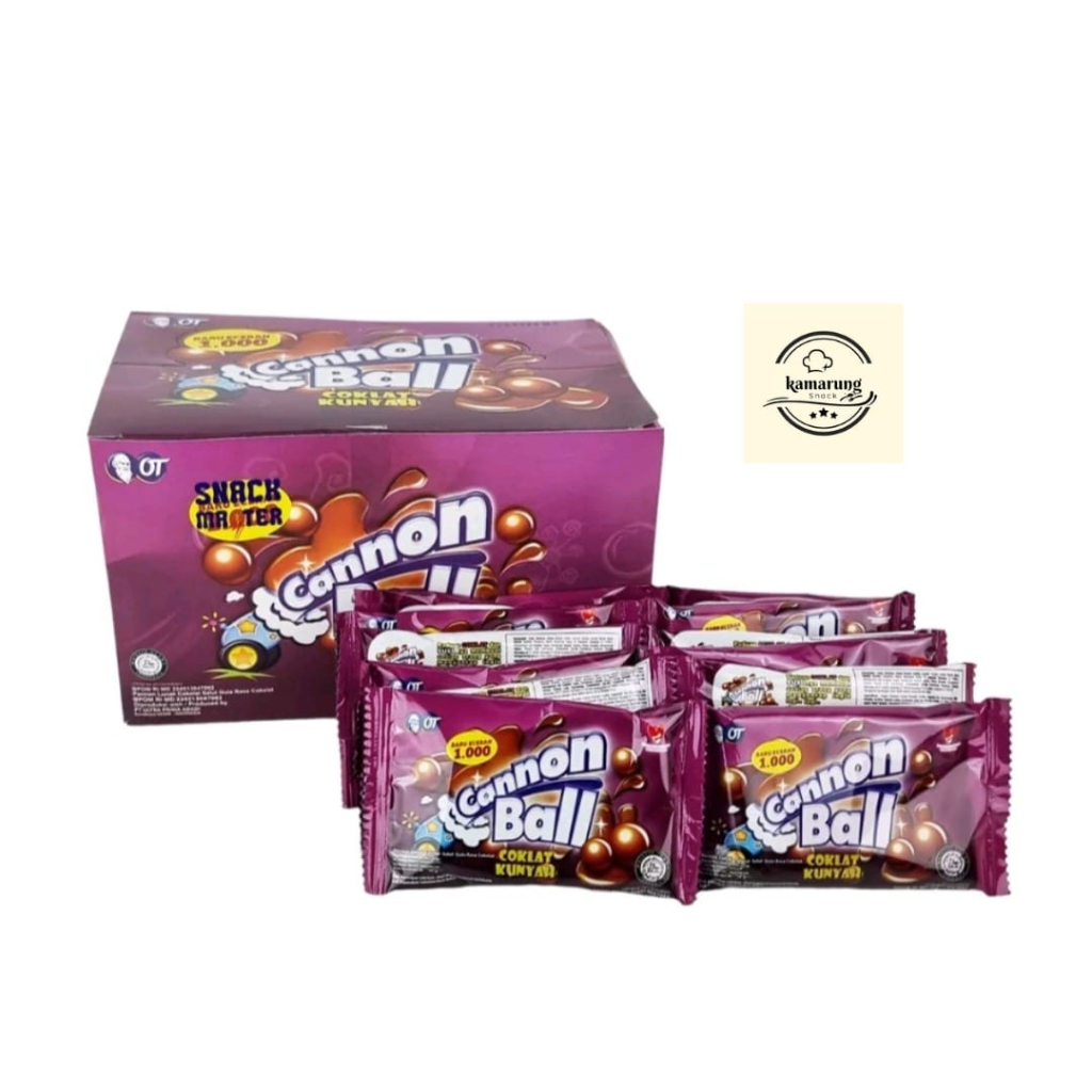 

COKLAT KUNYAH CANON BALL ISI 24 PCS
