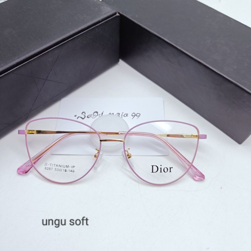 Kacamata 8287 cat eye | Kacamata wanita | kacamata Antiradiasi | kacamata premium | kacamata photocr