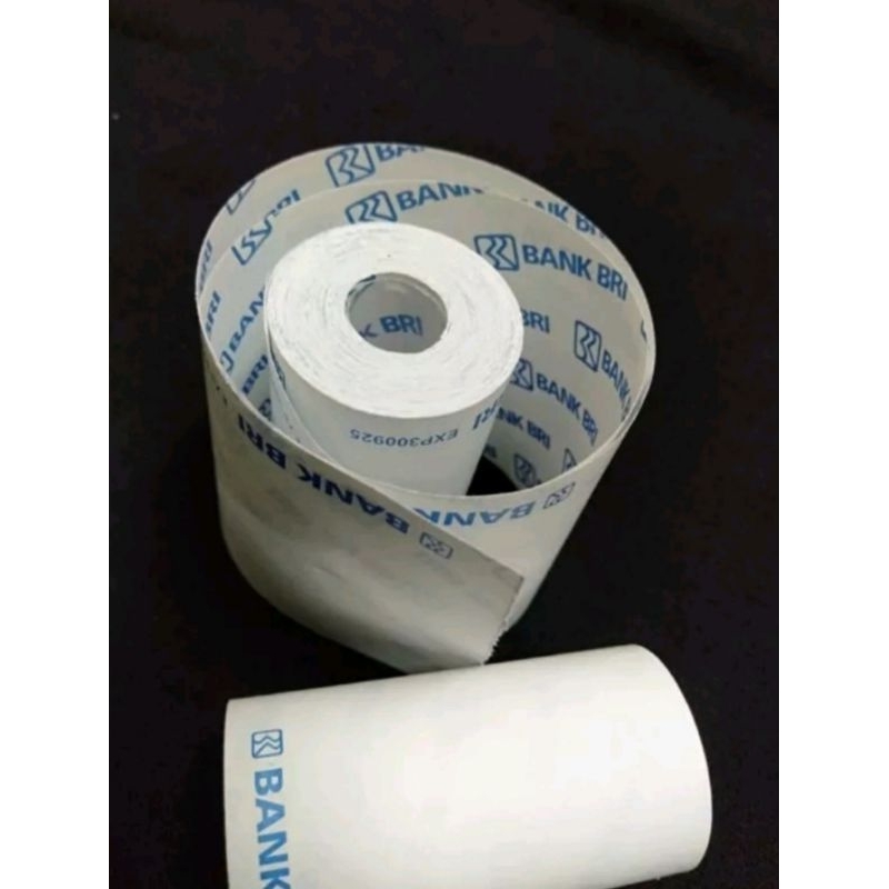 

glosir..1 dus Kertas Thermal Edc termurah Logo BRI 57x30mm (isi 100 rol/pcs)