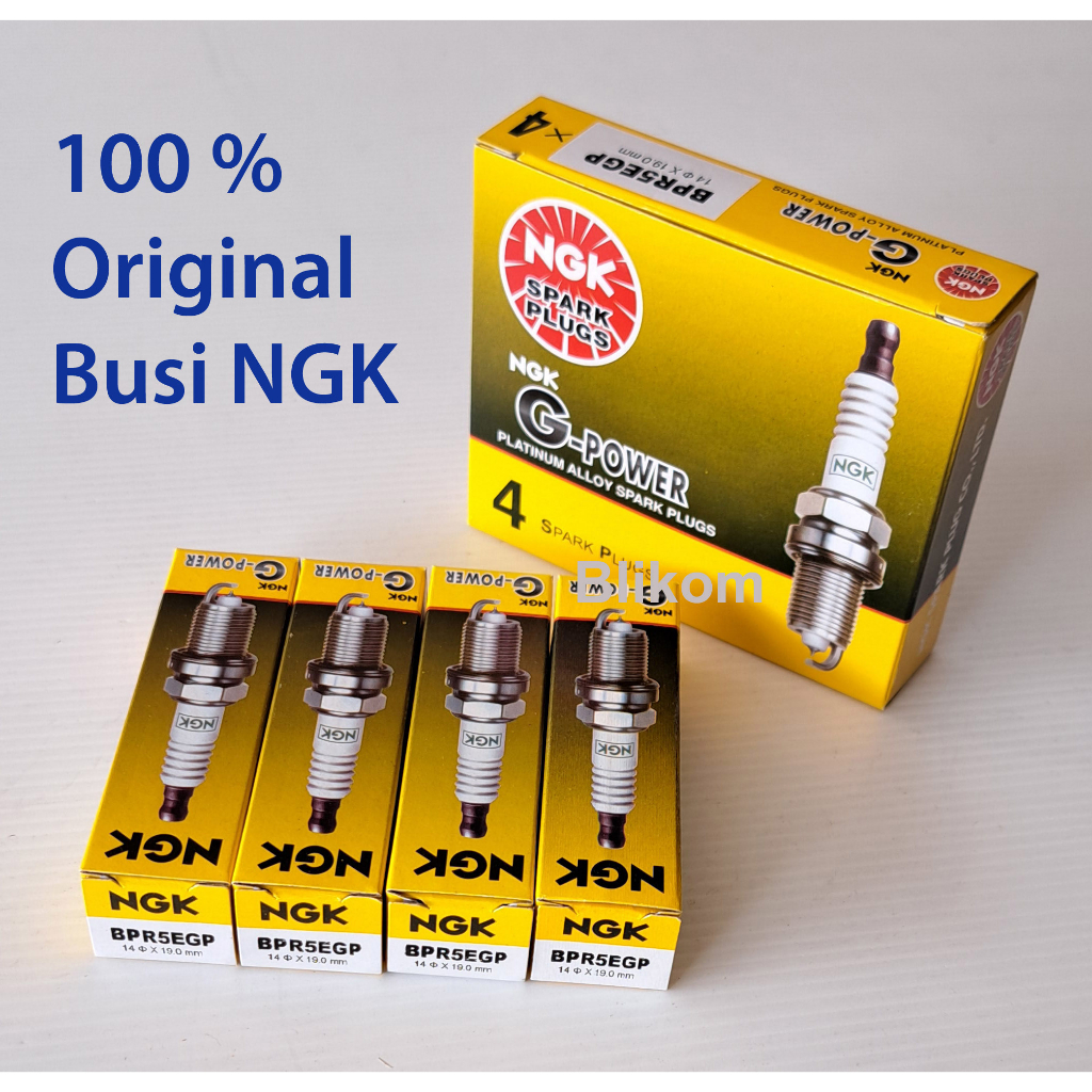 pack Busi NGK Paket 4 Pcs Busi Platinum untuk Toyota Kijang Super Grand Kapsul Krista dan Berbagai M