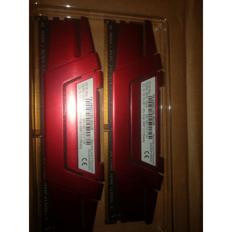 Memory Gskill Ripjaws V DDR4 2666Mhz 8GB (2x4gb) (second)