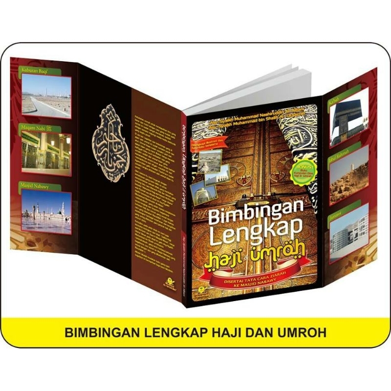 

Bimbingan Lengkap Haji, Umrah dan Ziarah ke Masjid Nabawy, bonus buku saku doa2 haji umrah