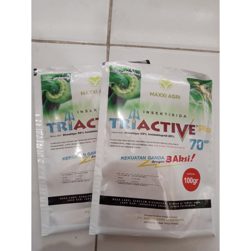 obat pertanian insektisida TRIACTIVE 100gr