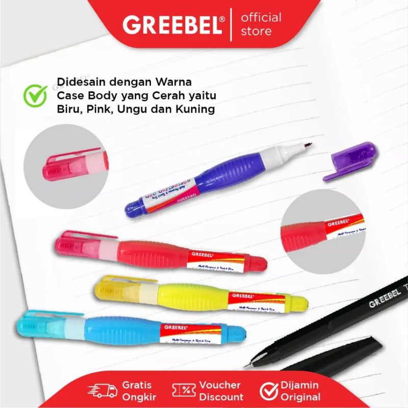 

CORRECTION PEN GREEBEL 120709 | TIP EX GREEBEL CAIR