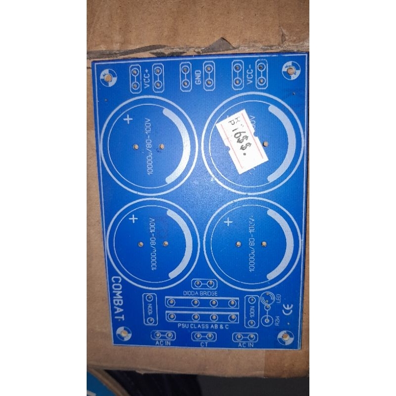 pcb psu 4 elco bahan fiber fr3