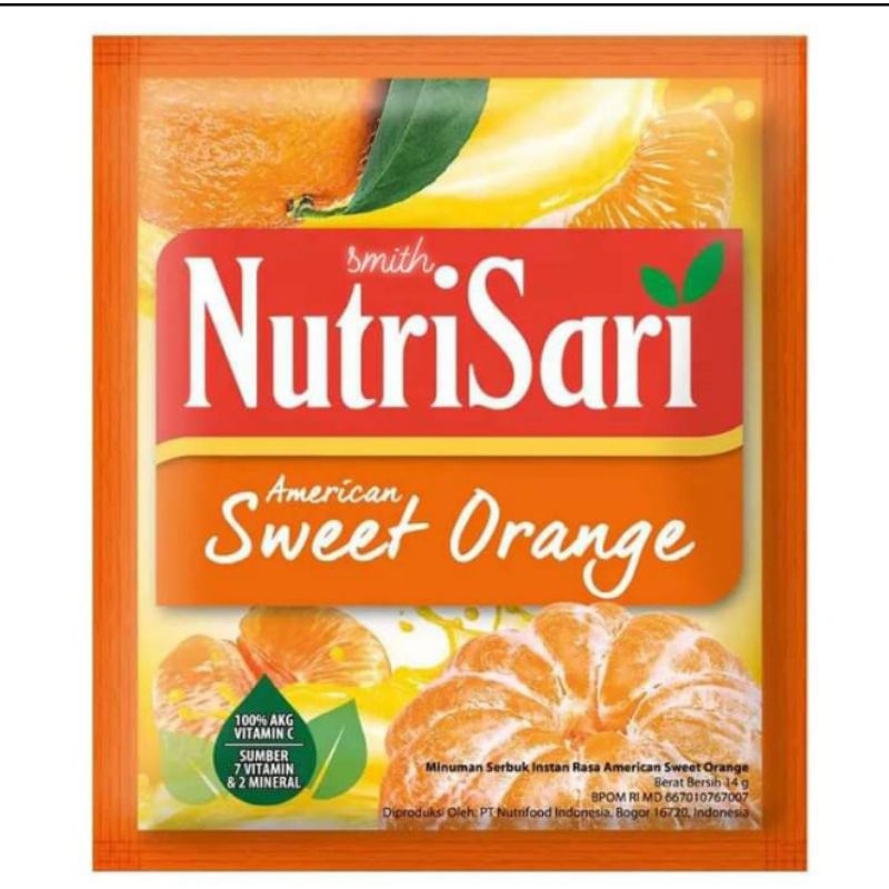 

nutrisari sweet orange