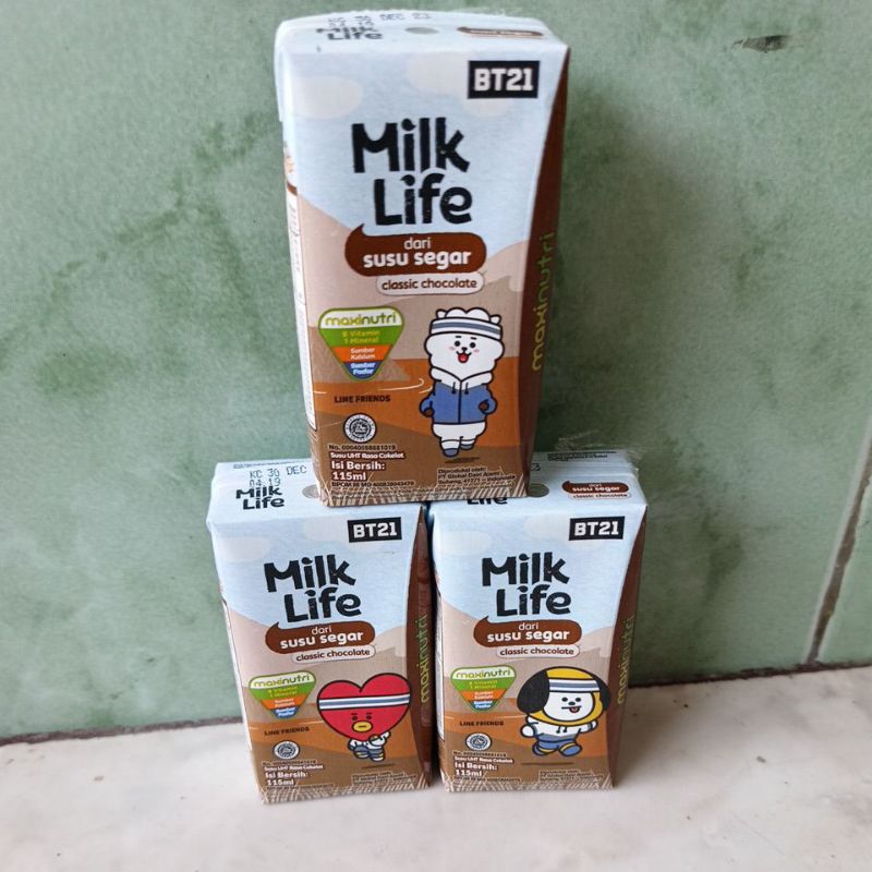 

MILK LIFE BTS COKLAT DPT 5PCS