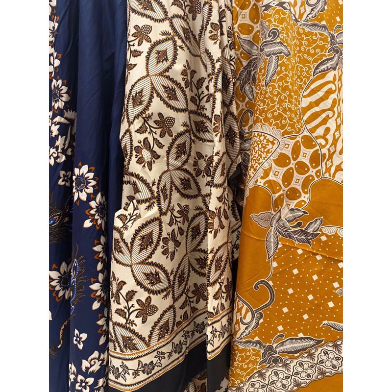 Berkualitas Kain Batik Katun Stretch Meteran/Batik Katun Melar Series 6