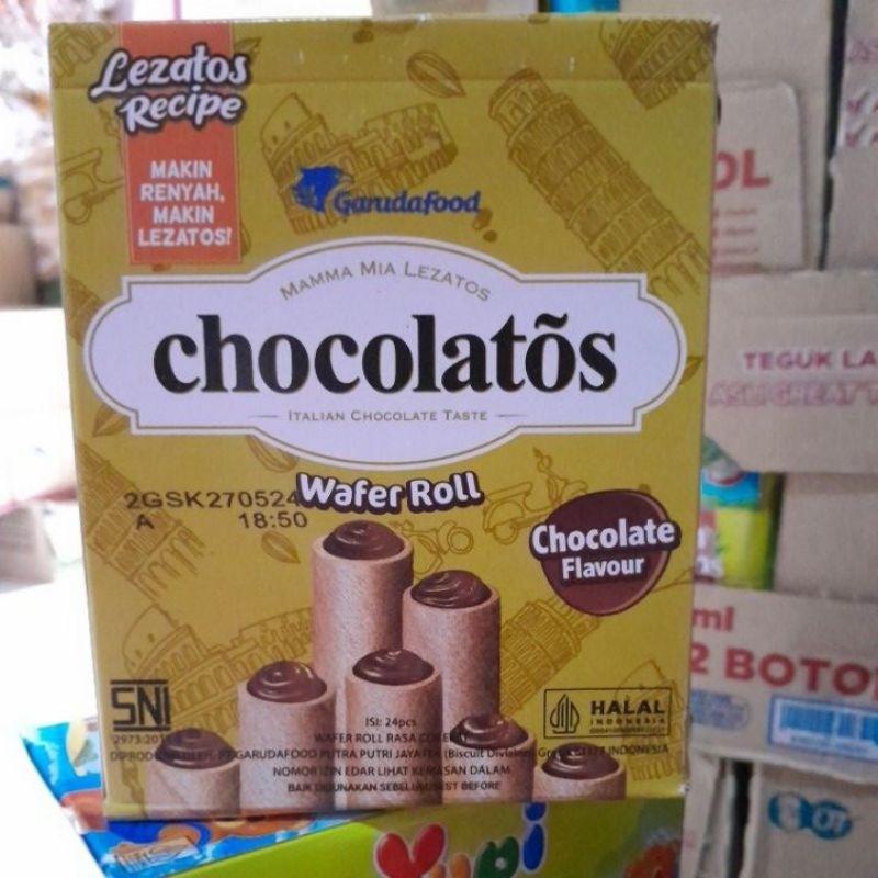 

chocolatos wafer rol