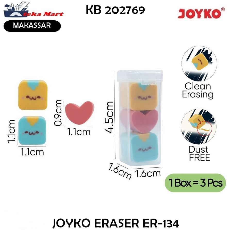 

[PCS] JOYKO ERASER ER-134 CUTE