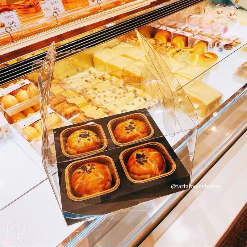 

Kotak Mika Moon Cake 4pcs/6pcs x 50-120gr | Mooncake Gagang Tenteng Bening 4pcs atau 6pcs