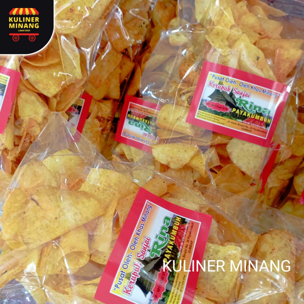 

Kerupuk Talas Rina Kripik Bon Cabe Kering Oleh-Oleh Asli Kampung Cemilan Makanan Payakumbuh Khas Padang Snack Jajanan Kuliner Minang Kabau Gurih Spicy Murah Renyah Resmi 100% Halal Original AX02