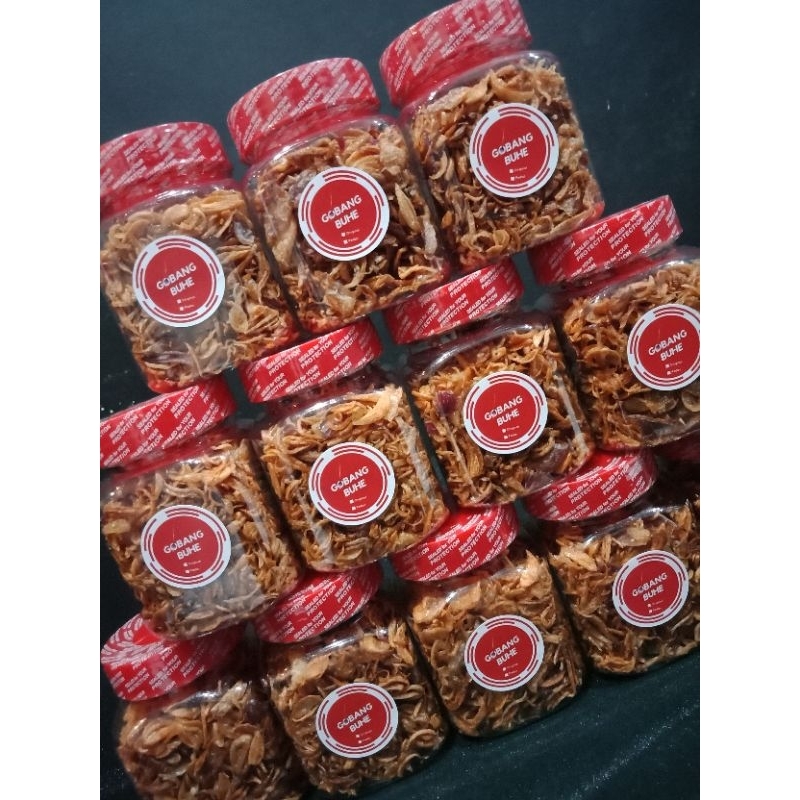 

GOBANG BUHE BAWANG GORENG PREMIUM GURIH RENYAH MURNI BAWANG NO TEPUNG 50 GR