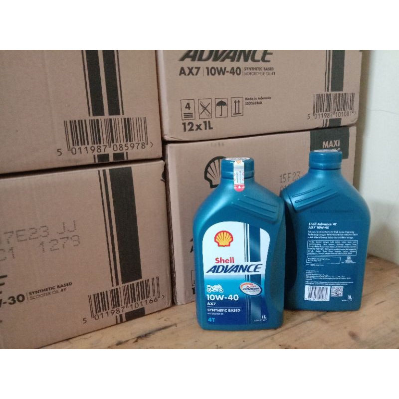 Shell Advance AX7 10W-40 1L